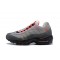 Uomo  Air Max 95 OG Grigio Rosso AT2865-100 Scarpe Da Ginnastica