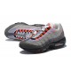 Uomo  Air Max 95 OG Grigio Rosso AT2865-100 Scarpe Da Ginnastica