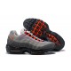 Uomo  Air Max 95 OG Grigio Rosso AT2865-100 Scarpe Da Ginnastica