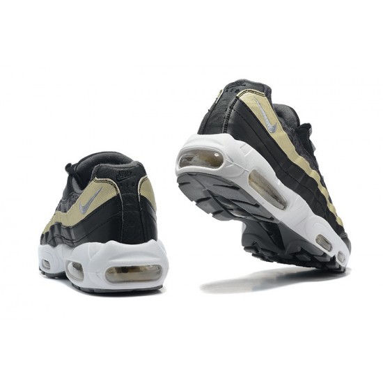 Uomo Air Max 95 TT Nero Oro DC9474-001 Scarpe Da Ginnastica