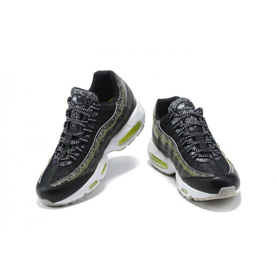 Uomo Air Max 95 TT Nero Verde CV6899-001 Scarpe Da Ginnastica