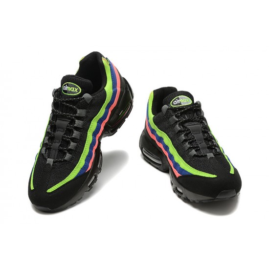 Uomo Air Max 95 TT Nero Neon DZ5635-001 Scarpe Da Ginnastica