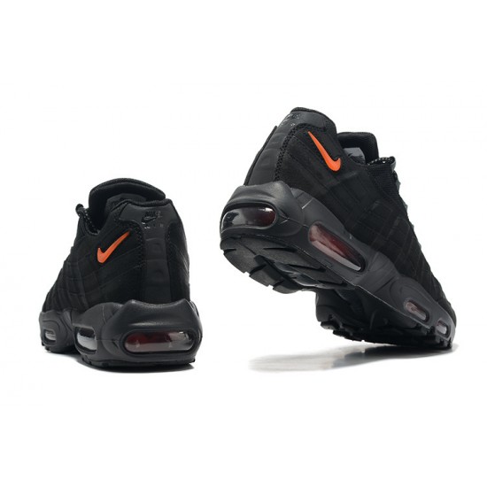 Uomo Air Max 95 TT Nero Arancione DV5672-001 Scarpe Da Ginnastica