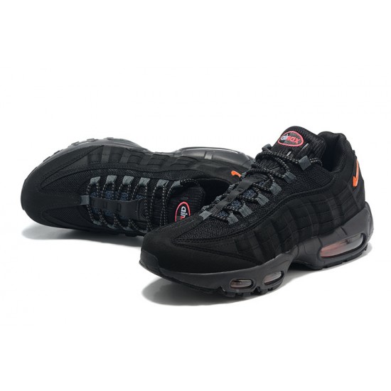 Uomo Air Max 95 TT Nero Arancione DV5672-001 Scarpe Da Ginnastica