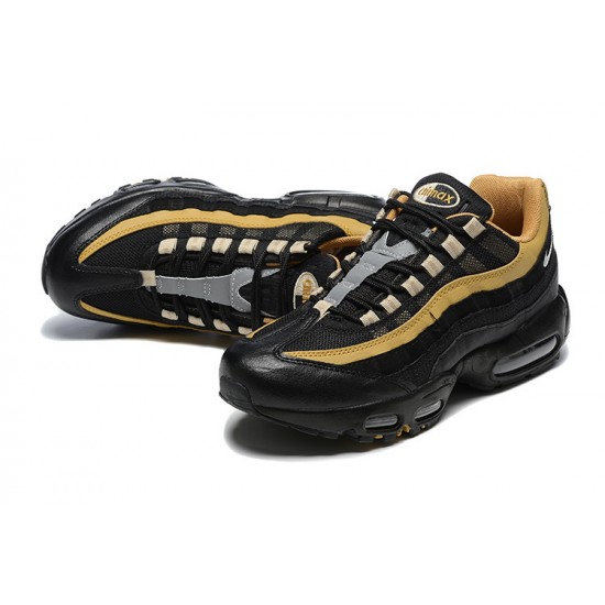 Uomo Air Max 95 TT Nero Giallo DM0012-600 Scarpe Da Ginnastica