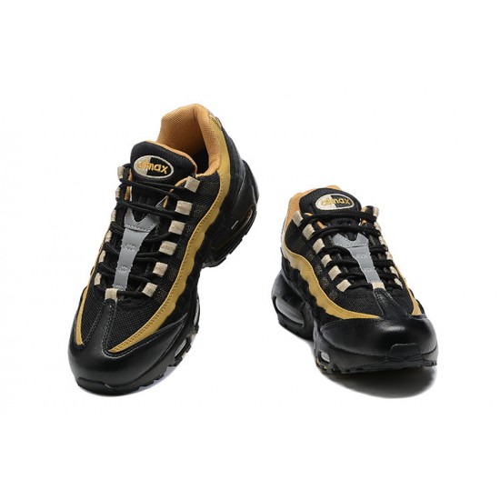 Uomo Air Max 95 TT Nero Giallo DM0012-600 Scarpe Da Ginnastica