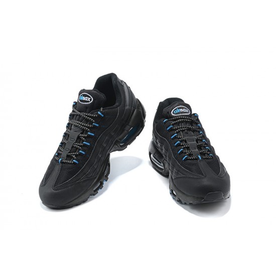 Uomo Air Max 95 TT Nero and Blu Scarpe Da Ginnastica