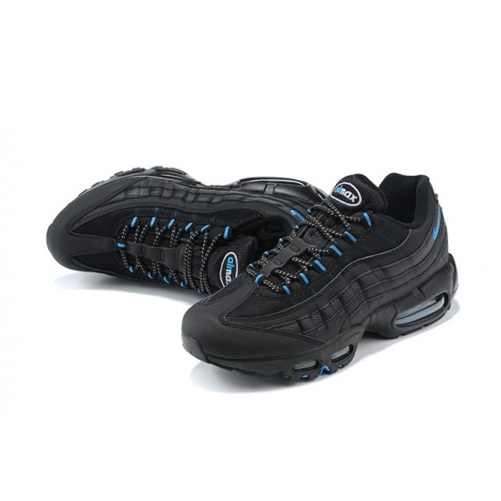 Uomo Air Max 95 TT Nero and Blu Scarpe Da Ginnastica