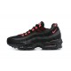 Uomo Air Max 95 TT Nero and Rosso Scarpe Da Ginnastica