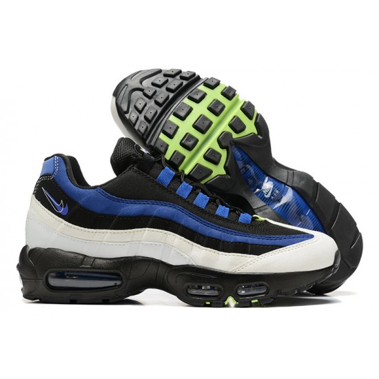 Uomo Air Max 95 TT Blu Bianco Nero DQ0268-001 Scarpe Da Ginnastica