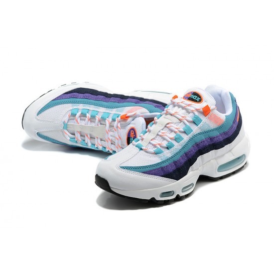 Uomo Air Max 95 TT Blu Bianco AV7939-100 Scarpe Da Ginnastica