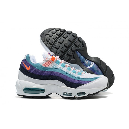 Uomo Air Max 95 TT Blu Bianco AV7939-100 Scarpe Da Ginnastica