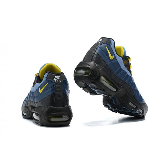 Uomo Air Max 95 TT Blu Giallo Scarpe Da Ginnastica 