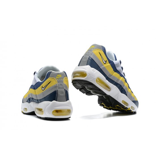 Uomo Air Max 95 TT Blu Giallo CZ0191-400 Scarpe Da Ginnastica