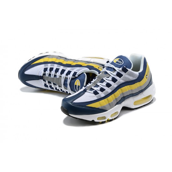 Uomo Air Max 95 TT Blu Giallo CZ0191-400 Scarpe Da Ginnastica