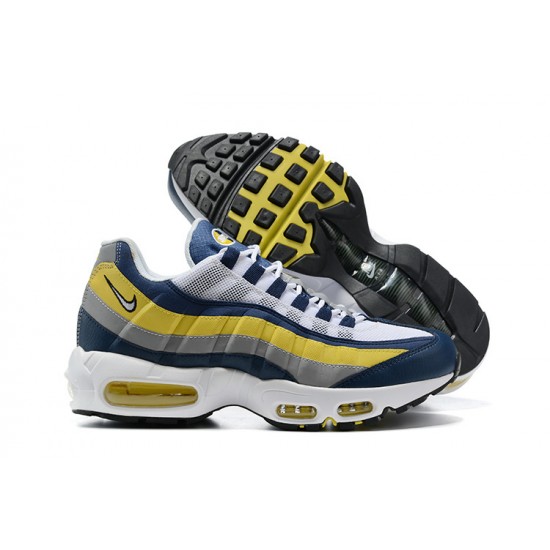 Uomo Air Max 95 TT Blu Giallo CZ0191-400 Scarpe Da Ginnastica