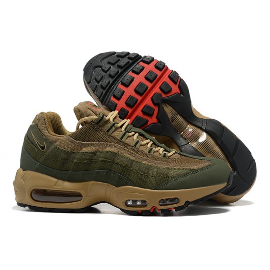 Uomo Air Max 95 TT Marrone Verde DQ8570-200 Scarpe Da Ginnastica