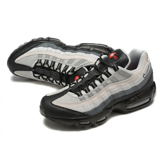 Uomo Air Max 95 TT Grigio Nero DQ3979-001 Scarpe Da Ginnastica