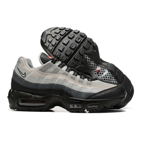 Uomo Air Max 95 TT Grigio Nero DQ3979-001 Scarpe Da Ginnastica