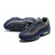 Uomo Air Max 95 TT Grigio Blu and Nero Nero DA1504-400  Scarpe Da Ginnastica