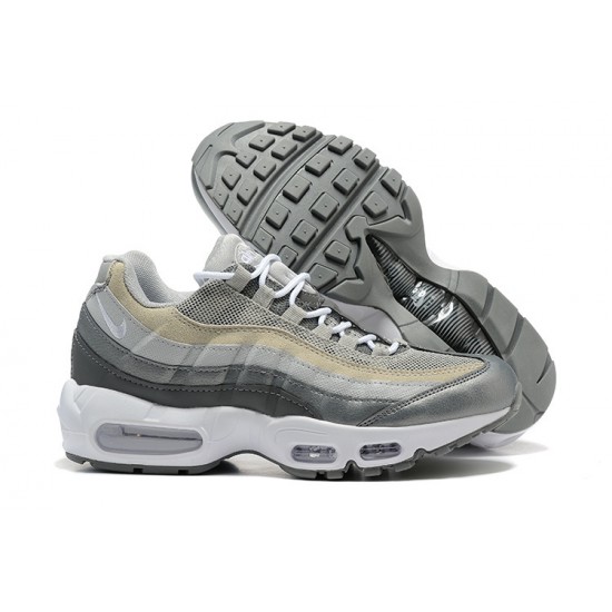 Uomo Air Max 95 TT Grigio Bianco DC9844-001 Scarpe Da Ginnastica