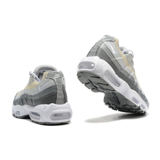 Uomo Air Max 95 TT Grigio Bianco DC9844-001 Scarpe Da Ginnastica