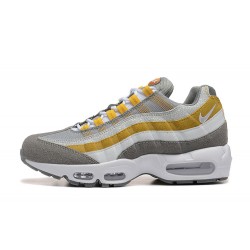 Uomo Air Max 95 TT Grigio Giallo Bianco DM0011-010 Scarpe Da Ginnastica