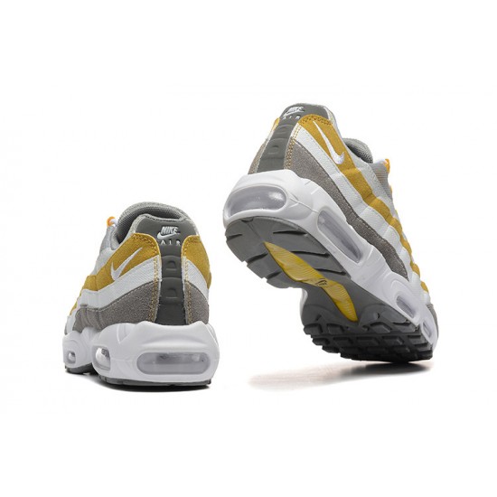 Uomo Air Max 95 TT Grigio Giallo Bianco DM0011-010 Scarpe Da Ginnastica