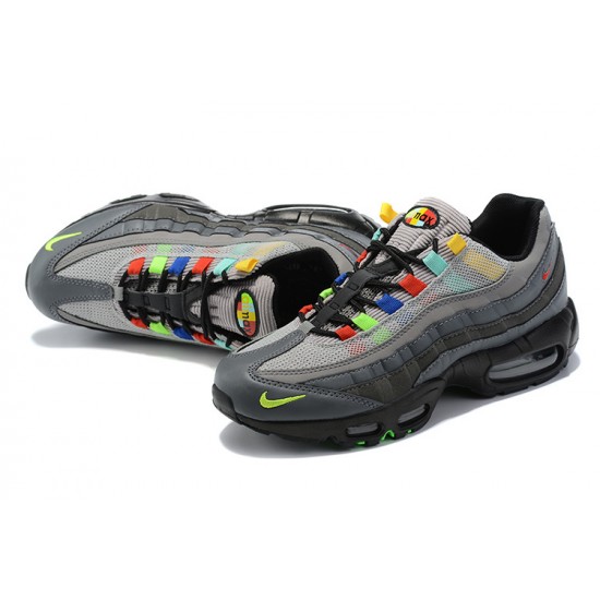 Uomo Air Max 95 TT Multicolore Grigio CW6576-001 Scarpe Da Ginnastica