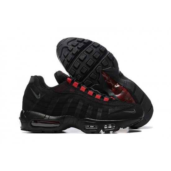 Uomo Air Max 95 TT Rosso Nero FQ2430-001 Scarpe Da Ginnastica