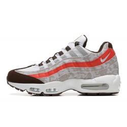 Uomo Air Max 95 TT Social FC Grigio Rosso DQ9016-001 Scarpe Da Ginnastica