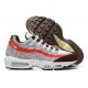 Uomo Air Max 95 TT Social FC Grigio Rosso DQ9016-001 Scarpe Da Ginnastica