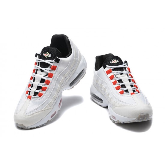 Uomo Air Max 95 TT Bianco Nero DQ0268-002 Scarpe Da Ginnastica