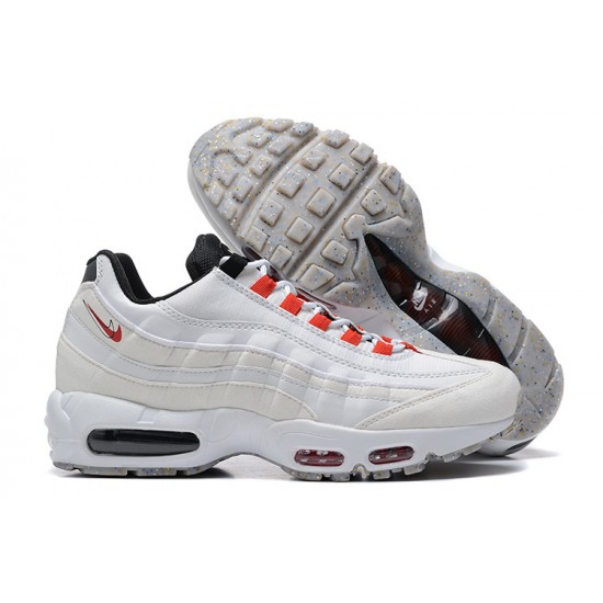 Uomo Air Max 95 TT Bianco Nero DQ0268-002 Scarpe Da Ginnastica