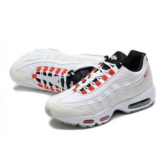 Uomo Air Max 95 TT Bianco Nero DQ0268-002 Scarpe Da Ginnastica