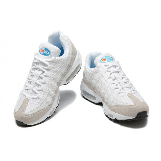 Uomo Air Max 95 TT Bianco Blu DJ9981-100 Scarpe Da Ginnastica