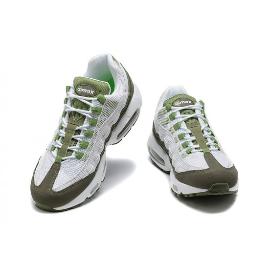 Uomo Air Max 95 TT Bianco Verde FD0780-100 Scarpe Da Ginnastica