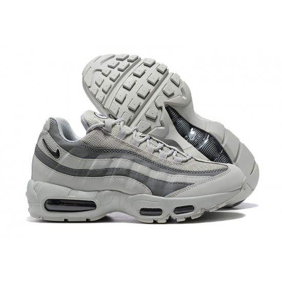 Uomo Air Max 95 TT Bianco Grigio DX2657-002 Scarpe Da Ginnastica