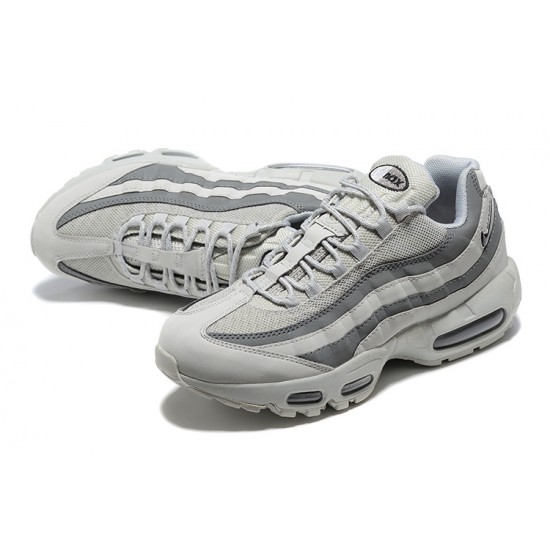 Uomo Air Max 95 TT Bianco Grigio DX2657-002 Scarpe Da Ginnastica