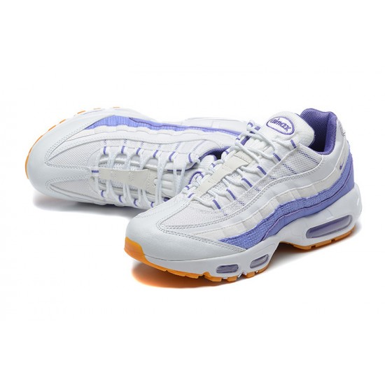 Uomo Air Max 95 TT Bianco Viola DM0011-101 Scarpe Da Ginnastica