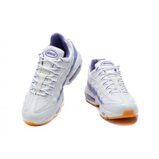 Uomo Air Max 95 TT Bianco Viola DM0011-101 Scarpe Da Ginnastica