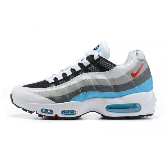 Uomo Air Max 95 TT Bianco Rosso Nero CV6971-100 Scarpe Da Ginnastica