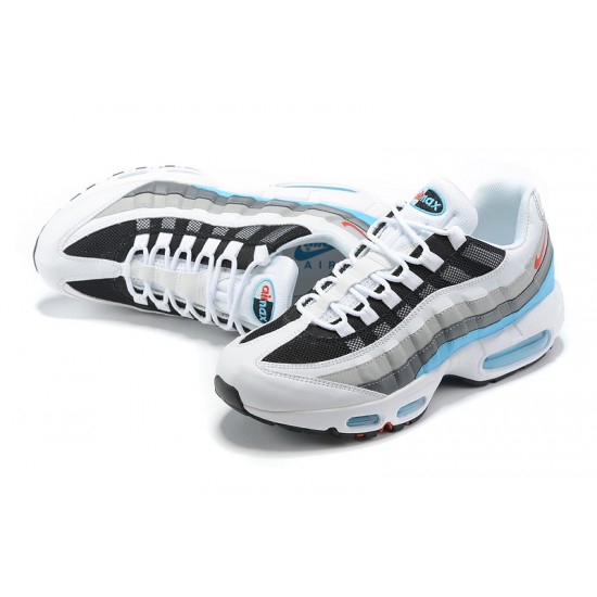 Uomo Air Max 95 TT Bianco Rosso Nero CV6971-100 Scarpe Da Ginnastica