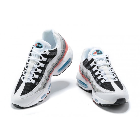 Uomo Air Max 95 TT Bianco Rosso Nero CV6971-100 Scarpe Da Ginnastica