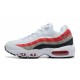 Uomo Air Max 95 TT Bianco Rosso DQ3430-001 Scarpe Da Ginnastica