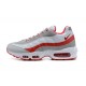 Uomo Air Max 95 TT Bianco Rosso and Grigio Scarpe Da Ginnastica