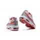 Uomo Air Max 95 TT Bianco Rosso and Grigio Scarpe Da Ginnastica