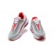 Uomo Air Max 95 TT Bianco Rosso and Grigio Scarpe Da Ginnastica