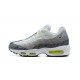 Uomo Air Max 95 TT Bianco and Grigio Scarpe Da Ginnastica