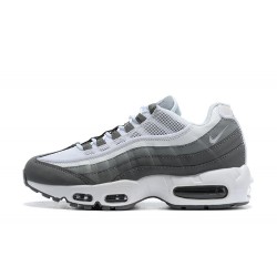 Uomo Air Max 95 TT Bianco and Grigio Scarpe Da Ginnastica